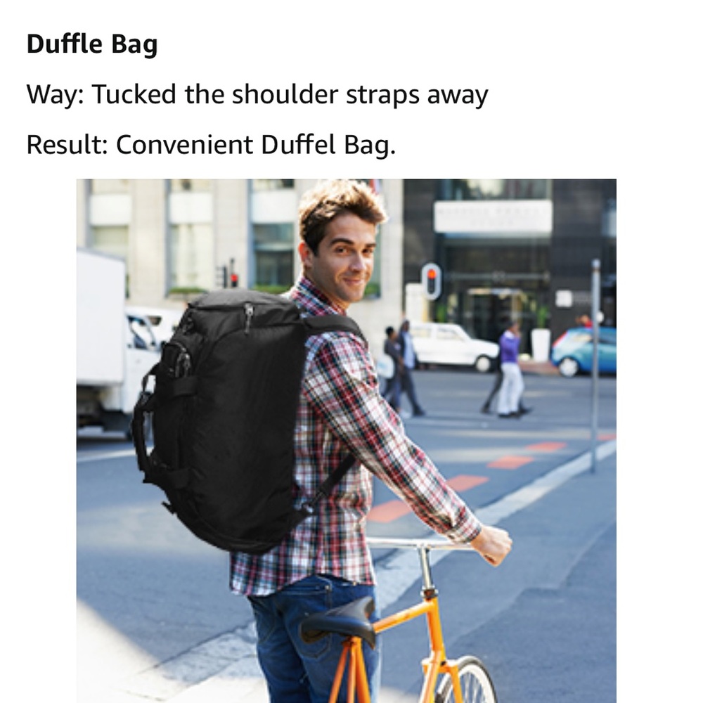 2 Way Duffle/Backpack - image 6